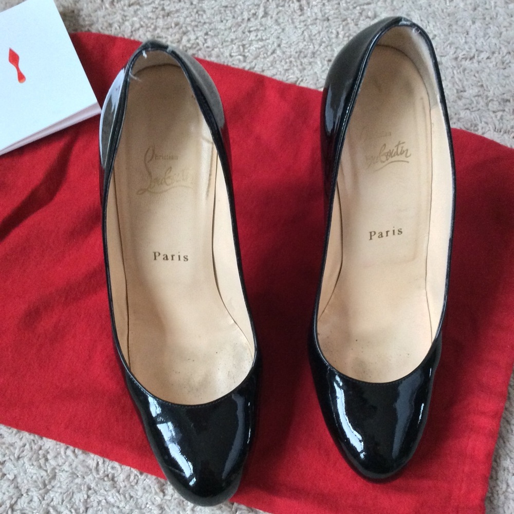 Christian Louboutin New Simple 120 Patent 38.5